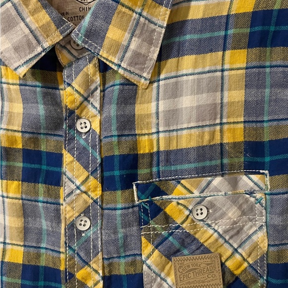 Epic Threads plaid shirt. - Picture 4 of 6